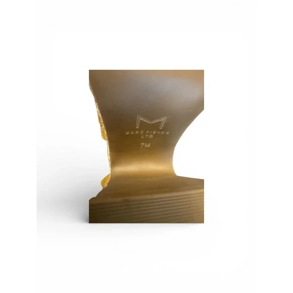 Marc Fisher Oaten Suede Espradrille Platform Heeled Sandals Size 7M - Picture 6 of 9